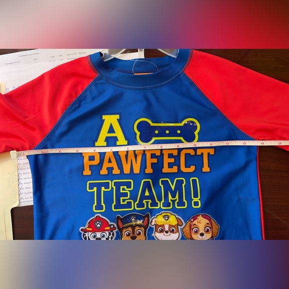 NWT Nickelodeon Paw Patrol 2 pc boys bathing suit set siz e6 - Picture 7 of 7